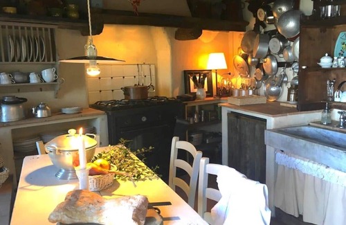 Metato House | Il Podere di Metato, Restored Tuscan Farmhouse with Pool with Views of Hills and Sea