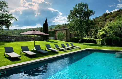 Greve in Chianti Villa | Il Prato Vignamaggio Private Pool, Nature, Greve In Chianti