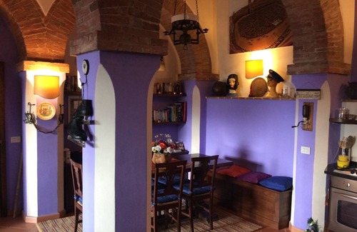 Vagliagli House | In the Sienese Chianti house in an ancient village with swimming pool and tennis court