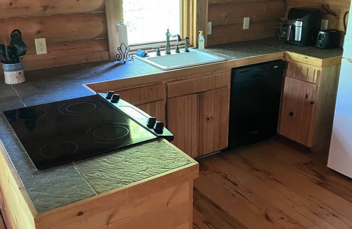 Pickens Cabin | Incredible Mountain View! Log Cabin steps from Table Rock State Park.