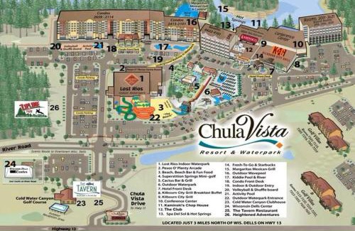 Wisconsin Dells Apartment | Indoor Water Park - Game Rm - Mins to Downtown - Jacuzzi