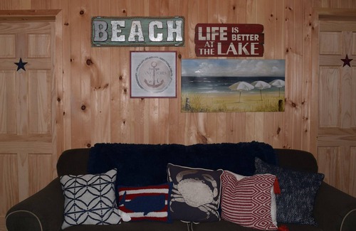 Bellaire Cottage | Intermediate Lake Cottage-230' Beautiful Sandy Beach
