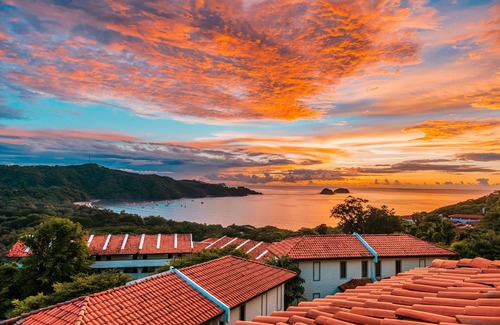 Playa Hermosa Apartment | Inviting ocean-view condo near the beach with pools, scenic balcony, & WiFi