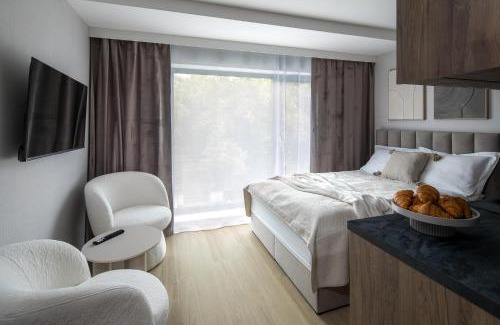 Warszawskie Apartment | Iron Street by A11 Sauna