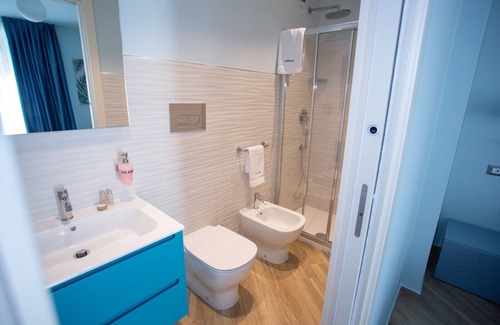 Santa Maria di Castellabate Hotel | CAMERA ATENA-Family room-Connected-Private Bathroom-Balcony