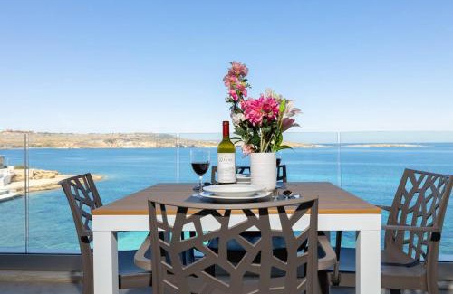Bugibba Apartment | Ivory Suite Seafront With Views!- Fl 13 By Homely