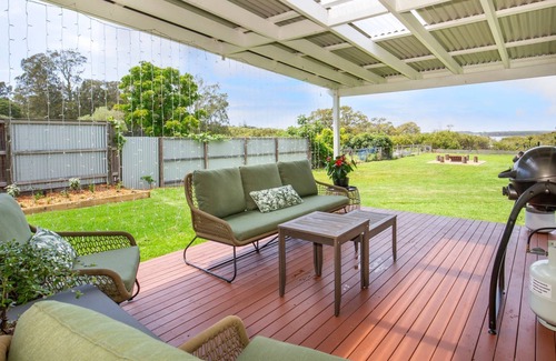 Culburra Beach House | Jack's Culburra - Absolute Waterfront with Fireplace