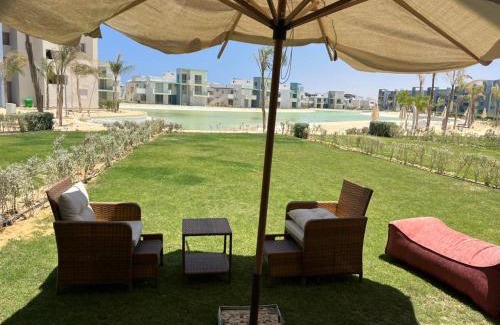 Shurtah al-Dakhlah Ski Chalet | Joynant Fouka Bay-3BR Lagoon View-North Cost