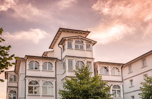 Binz Apartment | Juniorsuite Seitl. Meerblick - Hotel Villa Belvedere