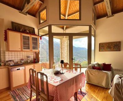 Kalavrita Villa | Kalavryta Villa Nano with fireplace and next the Ski Centre