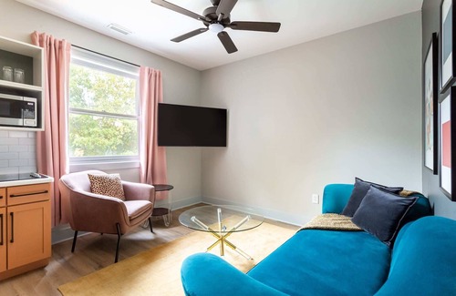 Dilworth Apartment | Kasa | Relaxing retreat with unique, imaginative decor | Charlotte