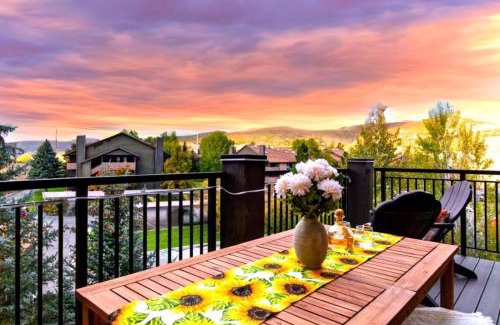 Kimball Junction Apartment | KBM Resorts Crestview Condos Spacious condo near Olympic Park with gas fireplace year-round pool hot tub and shuttle access CVC-308B