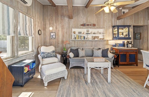 Siesta Key Cottage | Key West style beach cottage JUST STEPS from #1 SIESTA KEY BEACH!