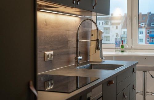 Schreventeich Apartment | Kiel, renovierte Innenstadtwohnung, 24h Check-in, 2 kostenlose Fahrräder
