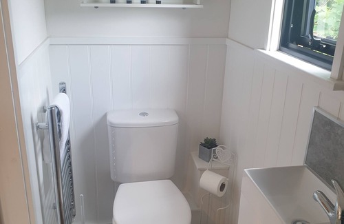Ely Cabin | Kingfisher - Luxury Shepherd's Hut with Private Hot Tub