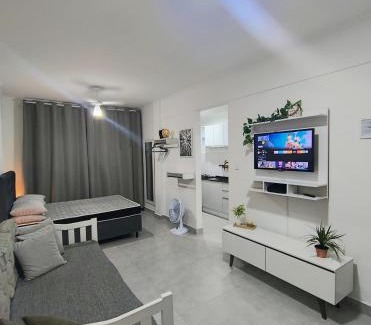 Guilhermina Apartment | Kitnet - Pé na Areia