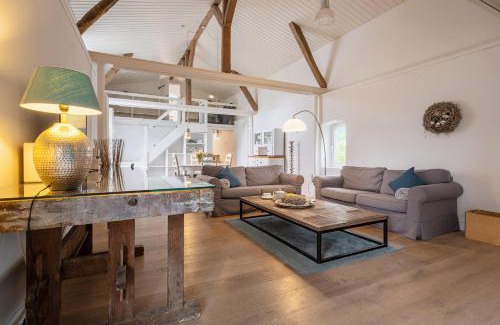 Langballig House | Klüterkammer, Ferienhaus auf Gutshof mit Kamin