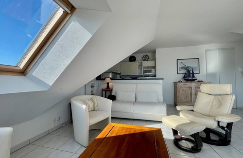 Quiberon Apartment | L'échappée-6p-Wifi-Quiberon centre-Draps-Parking