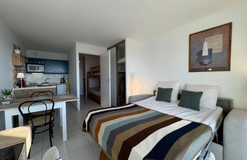 Pornichet Apartment | L'écrin bleu - Vue Mer - Wifi - Central