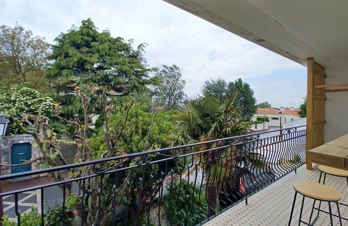 Beauvoir-sur-Mer Apartment | L'Abri du Gois 3 Chambres (Accueil Moto, Vélos) Apartment 100 m2 with balcony