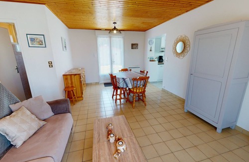 Saint-Hilaire-de-Riez Ski Chalet | L' Atlantique, maison avec jardin 4/6 personnes