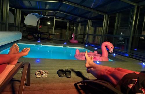 Carpentras House | L'Aurore Love Room de prestige jacuzzi sauna piscine chauffée cuisine