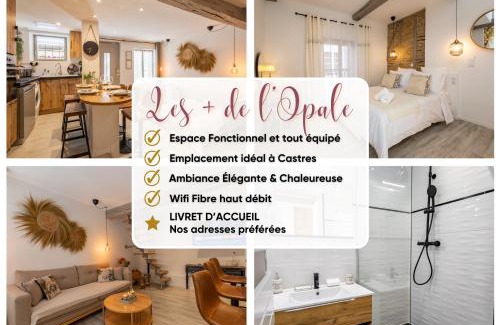 Castres Apartment | L'Opale - Duplex Calme & Confort en Hypercentre