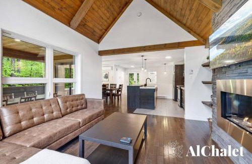 Petite-Riviere-Saint-Francois Ski Chalet | L'ours de Charlevoix - Chalet proche du Massif avec spa