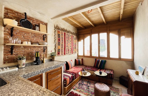 Medina of Tangier Ski Chalet | La Casita Guennoun Kasbah