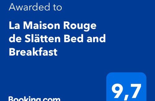 Vilshult Bed & Breakfast | La Maison Rouge de Slätten Bed and Breakfast