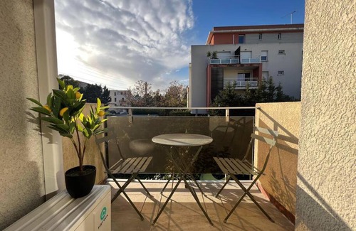 Hopitaux-Facultes Apartment | *La Pampa, Studio, Parking, Clim, Hôpitaux/Fac*