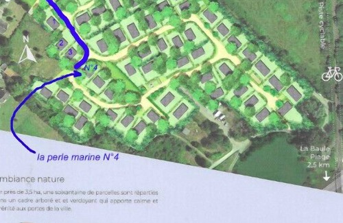 Guerande Ski Chalet | La Perle Marine - 42 m² all comfort with garden