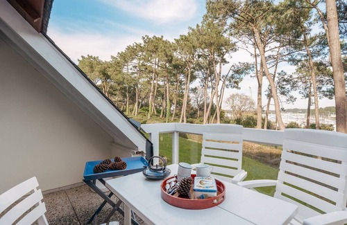 La Trinite-sur-Mer Apartment | La Trinité-sur-Mer, 3-room duplex, 4 pers, balcony, parking, near beaches