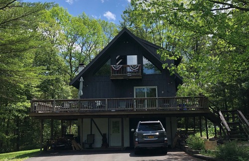 Lake George Ski Chalet | lake George Adirondack Chalet