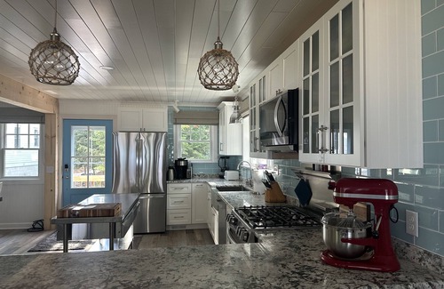 Bliss Township House | Lake Michigan Beachfront, Remodeled, close to Tunnel of Trees and Harbor Springs