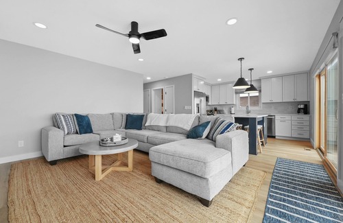 Cadillac House | Lake Mitchell Lakefront Retreat. Family-Friendly home to fish, swim, or ski!