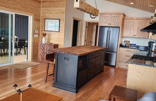 Leesville House | Lake Murray Modern Lakefront Retreat - Dock, Fireplace & Family-Friendly Luxury