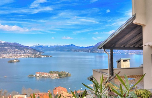 Someraro House | Lake View Terrace Over The Borromean Isla, Stresa, Italy