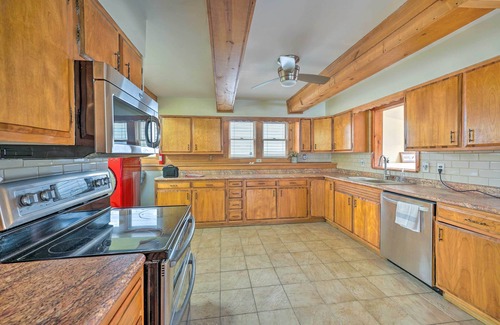 Brohman Cottage | Lakefront Brohman Retreat w/Dock & Fire Pit!