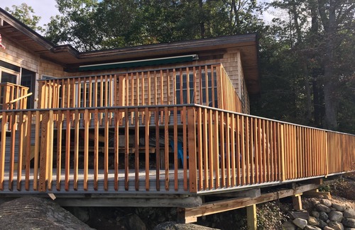 Bridgewater Cottage | Lakefront Cottage on Newfound Lake with Sandy Beach and Best Views on the Lake!