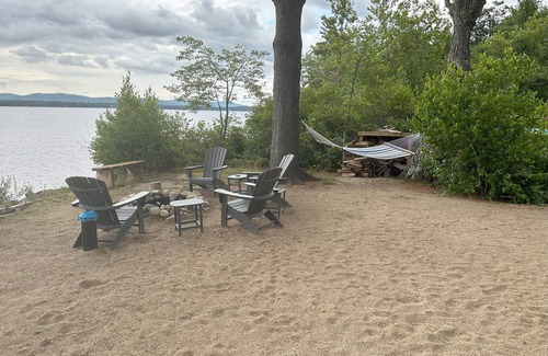 Center Ossipee House | Lakefront home on Ossipee Lake with dock and gorgeous views