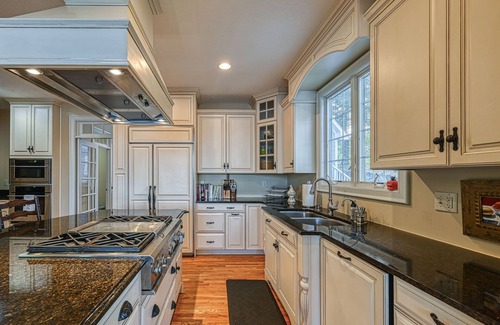 Moneta House | Lakefront home with amazing views, dock, firepit, foosball, patio, garage studio