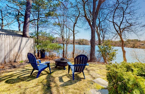 Cataumet House | Lakefront home with beautiful views, water access, paddleboards & firepit