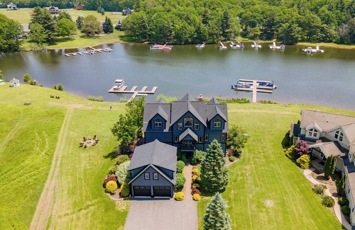 Waterfront Greens House | Lakefront Luxury w/Views, Fireplaces & Fun
