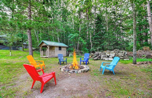 Park Rapids House | Lakefront Minnesota Home w/Deck, Dock & Fire Pit