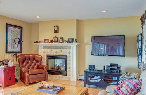 South Hero House | Lakefront Property with Easy Dock Access, Incredible Views, & Private Hot Tub