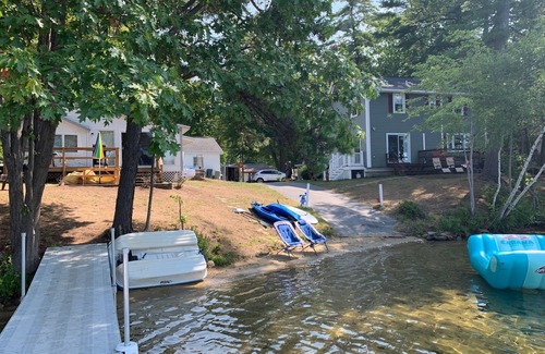 Lochmere Cottage | Lakefront Winnisquam Cottage with dock & boat ramp