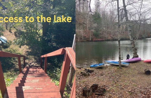 Lynn Cabin | Lakeshore Cottage Lake Lanier | Privacy, Free Wifi, & Free Parking!
