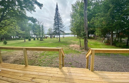 Lake Linden House | Lakeside Cottage Just Off Snowmobile/ATV Trail!