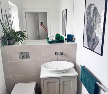 Reading Bed & Breakfast | Lakeside LUX bedroom with parking, M4 Jct 11, next to train station